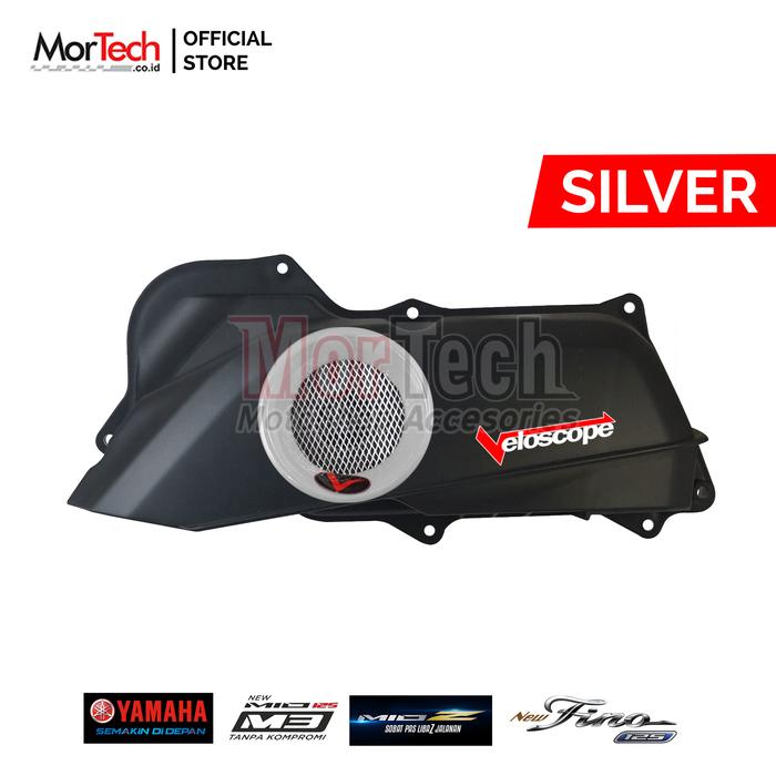 Gambar Veloscope Yamaha Mio M3/Mio Z/Mio Soul GT 125 Mio S X Ride 125 Fino 125 Tutup Cover Box Filter Udara Oxygen Flow Booster Motor Motorcycle  Baut - Silver dari MORTECH undefined Tokopedia