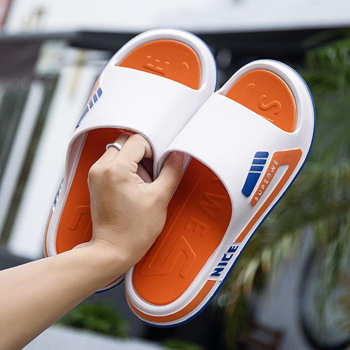 Gambar SANDAL SLOP IMPORT TREND PRIA - Orange, 38 dari BLOK M FASHION BLITAR undefined Tokopedia