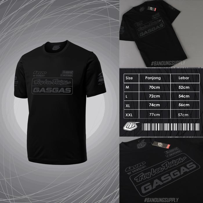 Gambar T-SHIRT TLD GASGAS TEAM / Import Quality / kaos berkualitas / kaos - Hitam, L dari Lawiyanstore undefined Tokopedia