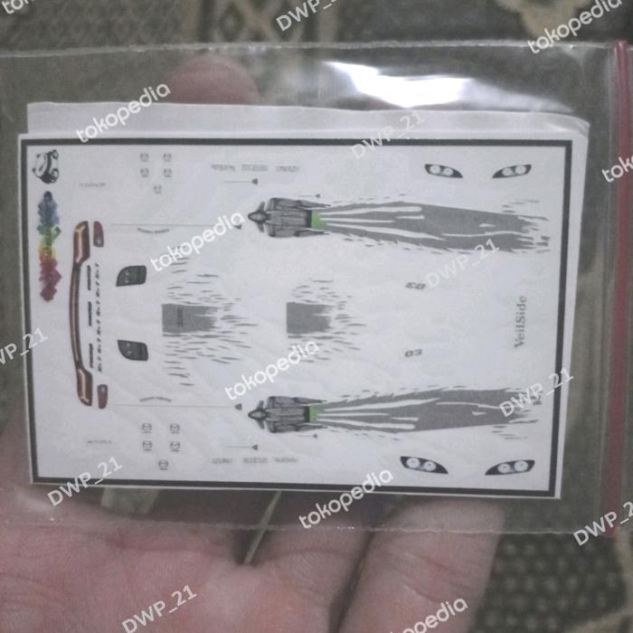 Decalcomania Bianca Per Personalizzare Ruote Calde Hot Wheels - Toyorace JC-9282 Scala 1:64