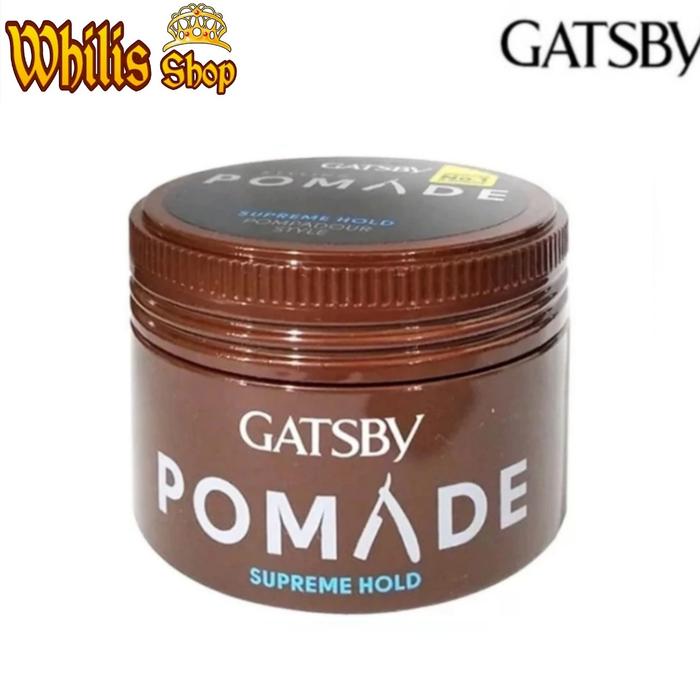 Gambar Gatsby Styling pomade 75/80 gr - Supreme Grease dari Whilisshop undefined 5 Tokopedia