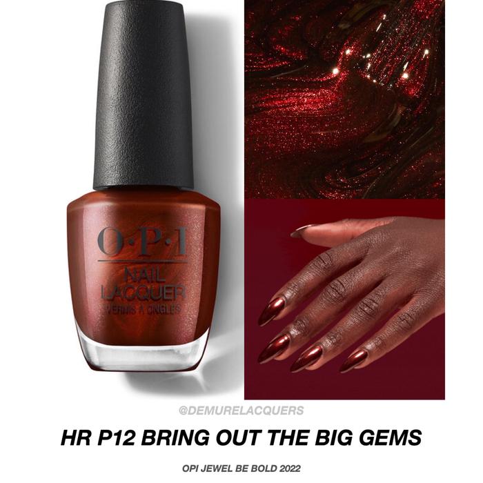 Gambar OPI BRING OUT THE BIG GEMS ( JEWEL BE BOLD ) HRP 12 dari Demure Lacquers undefined Tokopedia