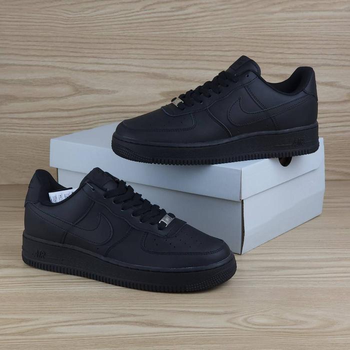 Gambar Nike air force 1'07 all black - Hitam, 39 dari PALVA SNEAKERS undefined Tokopedia
