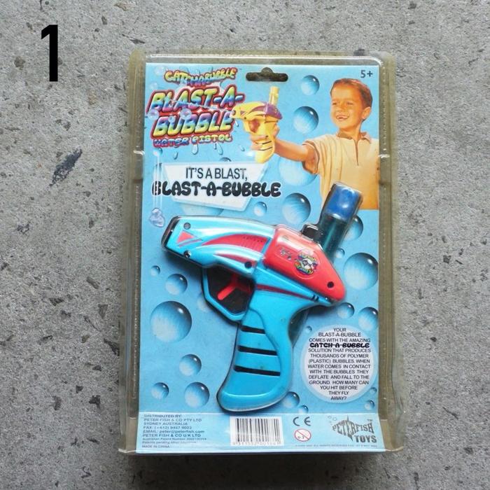 Gambar Blast A Bubble Water Pistol Air Watergun Bubble Shot - Biru dari Toysgraphy Wonder undefined Tokopedia
