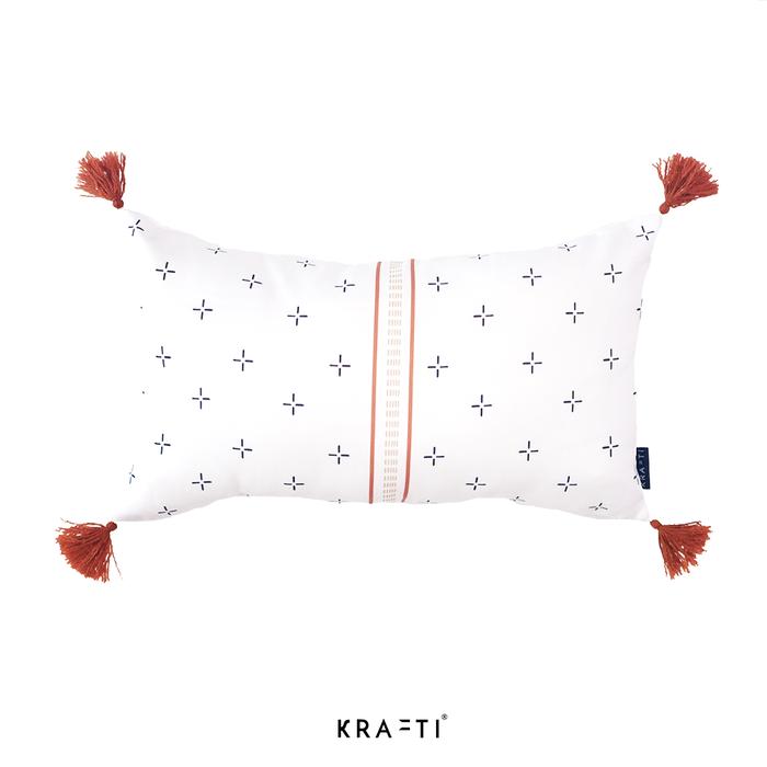 Gambar Krafti - Bantal Sofa / Bantal 50x50 / Bantal 30x50 / Cabana Series - Cabana 30x50, Sarung Saja dari Krafti Project & Living undefined Tokopedia