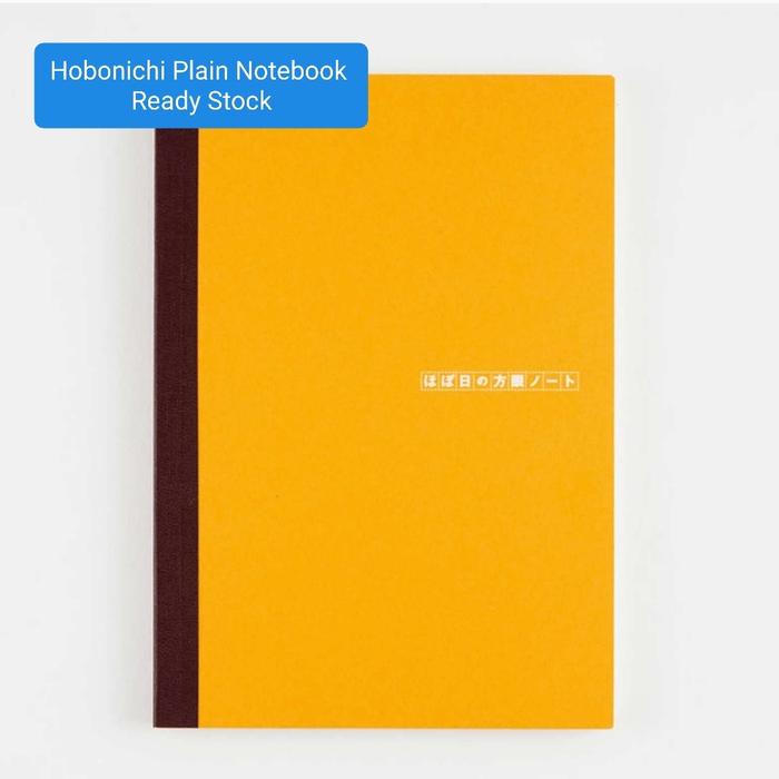 Gambar Hobonichi Plain Notebook Grid, Tomoe River paper, A6 & A5 - A6 dari olivetreeshop.id undefined Tokopedia