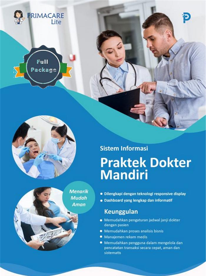 Gambar software aplikasi praktek dokter mandiri PRIMACARE LITE - trial version dari Prima Visi Globalindo undefined 3 Tokopedia