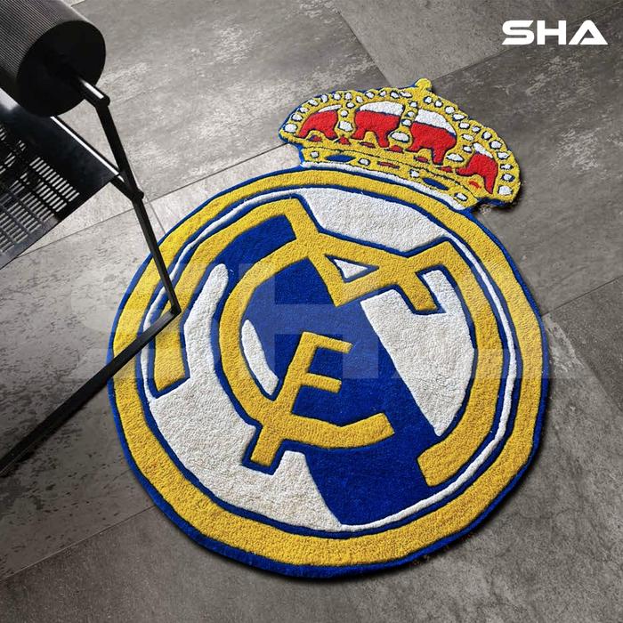 Gambar Custom rug karpet Real Madrid - 50cm dari Custom.iniitu undefined Tokopedia