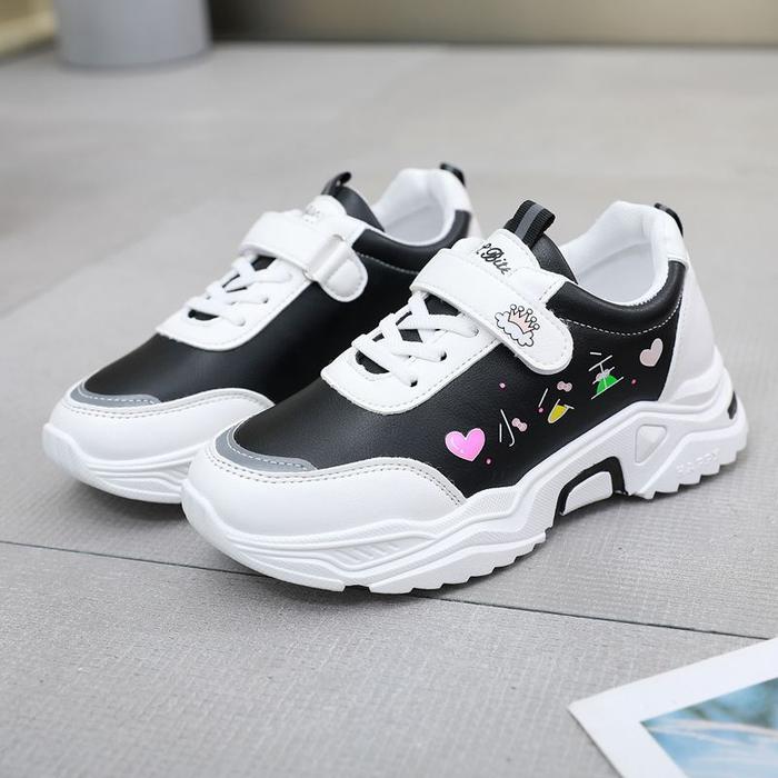 Gambar Sepatu Anak Perempuan Umur 2 3 4 5 6 7 8 9 10 11 tahun / Spatu Sneaker - Hitam, 27 dari bakul sepatu tangerang undefined Tokopedia