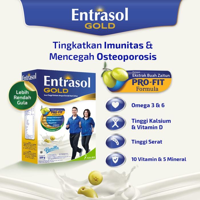 Gambar Entrasol Gold Vanilla 600g dari POJOK SONOKELING undefined Tokopedia