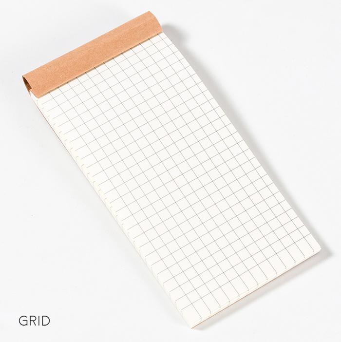 Gambar Simple Basic Slim Memo - Kertas Catatan - Buku Catatan Saku - Grid dari Pinkabulous undefined Tokopedia