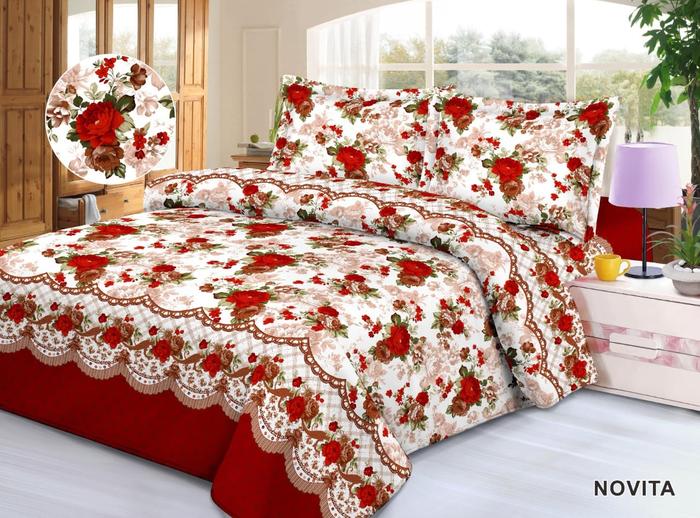 Gambar sprei motif bunga 160x200 / sprei 120x200 180x200 100x200 murah promo - NOVITA, 120x200 dari badetumbas undefined Tokopedia