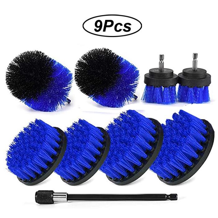 Gambar Kepala Sikat Bor Listrik Set Poles Mobil Polisher Brush Car Polishing - Sikat 9pcs dari MURAH BAGUS TEKNIK undefined Tokopedia