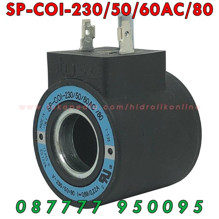 Bobine Solénoïde 230V SP-COI-230/50/60AC/80 - Pour électrovannes, Systèmes De Contrôle