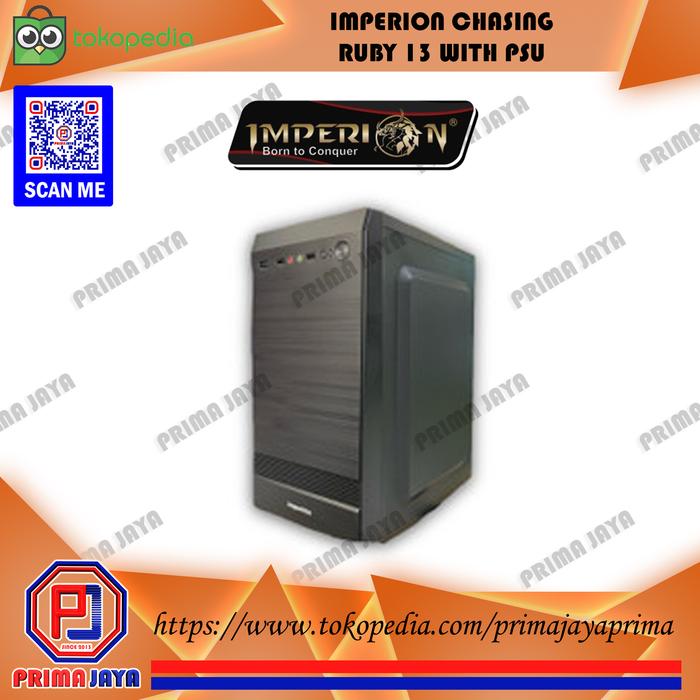 Gambar IMPERION Casing PC Ruby with PSU 500W - Rubi 13 dari PrimaJaya Toko undefined Tokopedia