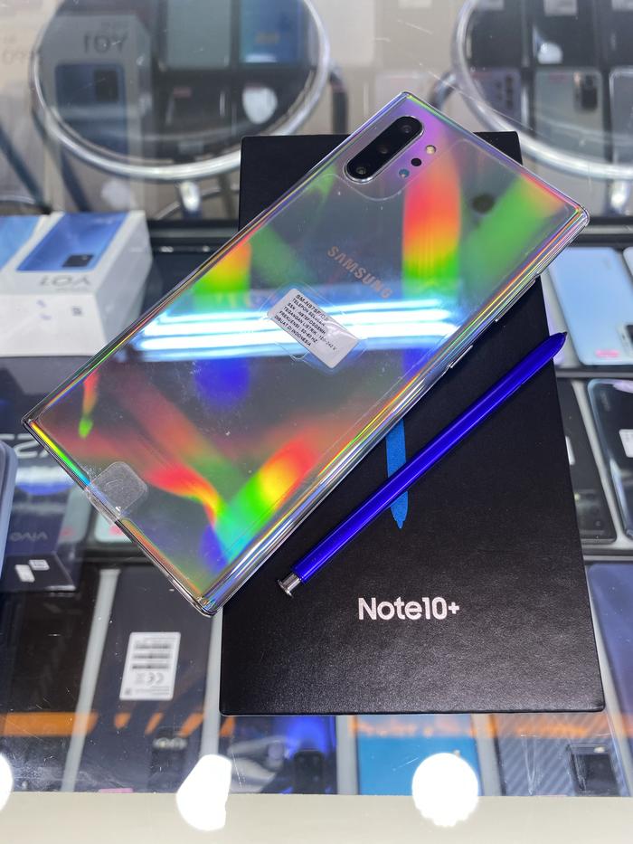 美品】Galaxy Note 10+ 256GB オーロラグロー 楽天｜スマートフォン 