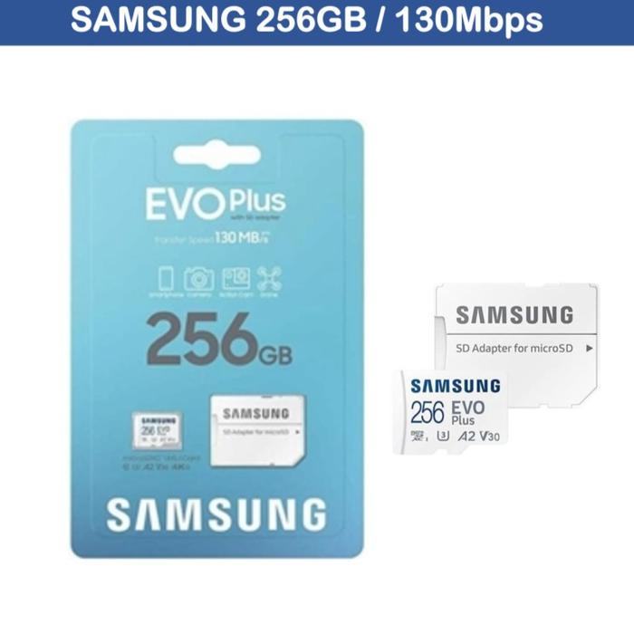 HOT Samsung 256gb Sd Card Evo Jual Memory Card SAMSUNG