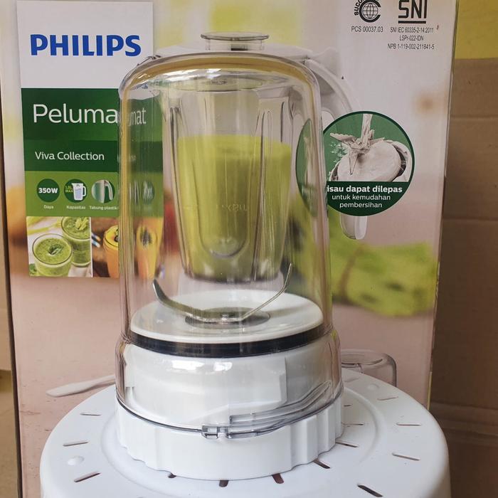 Gambar GELAS BLENDER PHILIPS FULLSET JUS & BUMBU UNTUK BLENDER TIPE HR-2116 - SET DRY ORI dari angga djaya undefined Tokopedia
