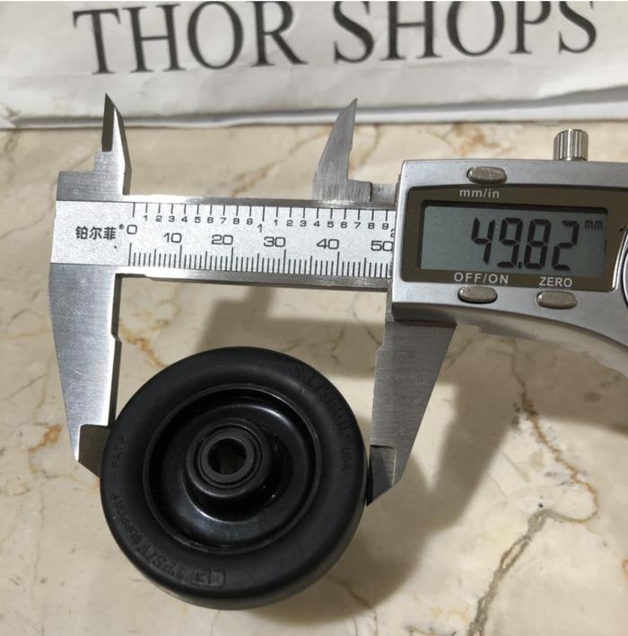 Gambar Roda koper universal replacement luggage wheel semua merek dan ukuran - SNU-50mmX15mm dari Thor Shops undefined Tokopedia