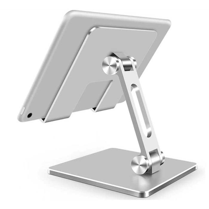 Gambar Dudukan Hp Tablet Ipad Pro Stand Holder Meja Kasir Alumunium - 4-10" dari Tokoku107@ undefined Tokopedia