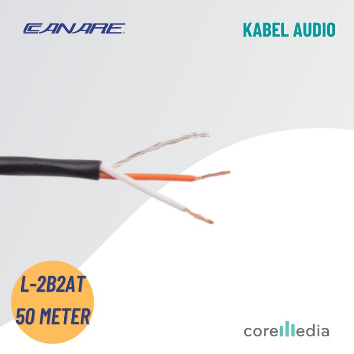Gambar Canare L-2B2AT 50 meter Twisted Pair Microphone Cable L 2B2AT dari Core Media undefined Tokopedia