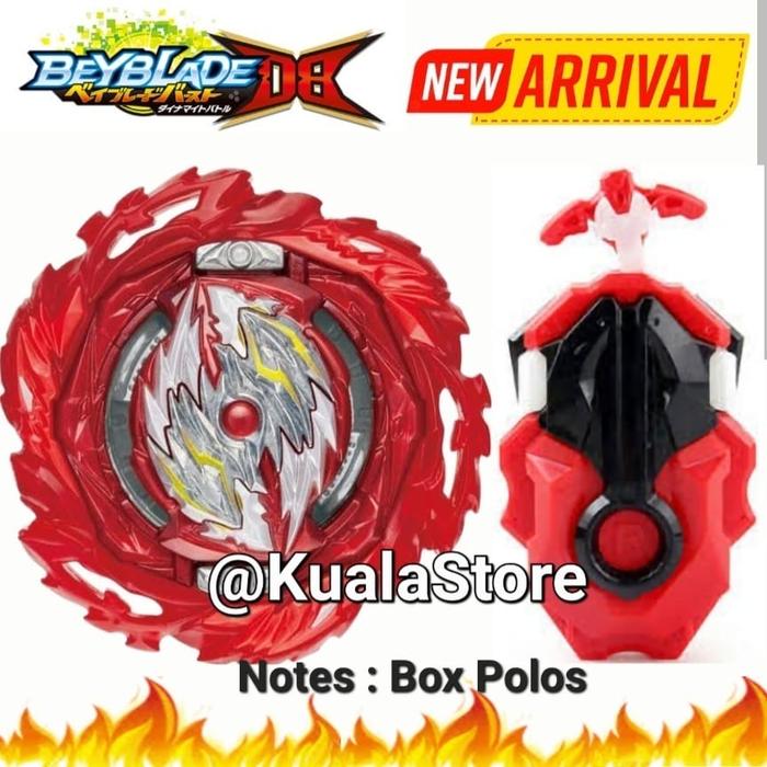Gambar Beyblade Burst DB Dynamite Battle Red Vanish Longinus Rubber B194 Fire - Box Polos 1 dari Toko Kuala Store undefined Tokopedia