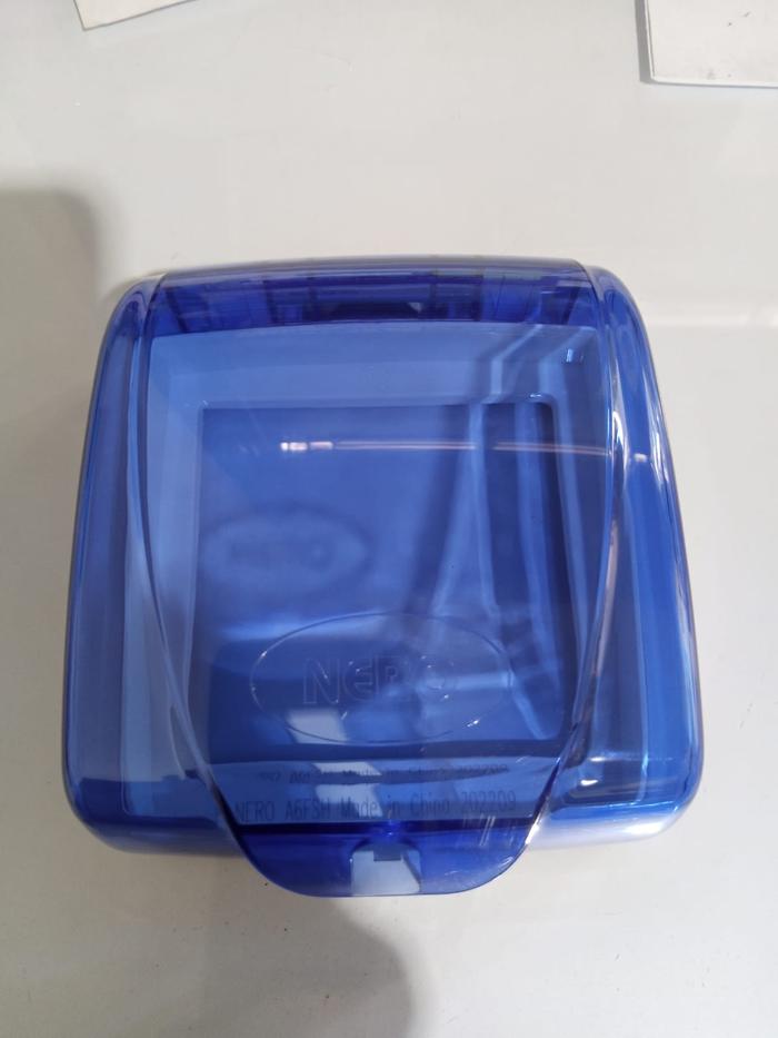 Gambar Nero A6FSH - PENUTUP WATERPROOF SAKLAR DAN STOPKONTAK NERO - BLUE dari NERO ELECTRIC undefined Tokopedia
