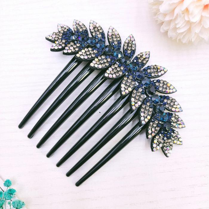 Gambar Sirkam Rambut - Cepol Manik - Hiasan Sanggul Manik - Sirkam Leaf - Pink Leaf dari DHIRE undefined 5 Tokopedia