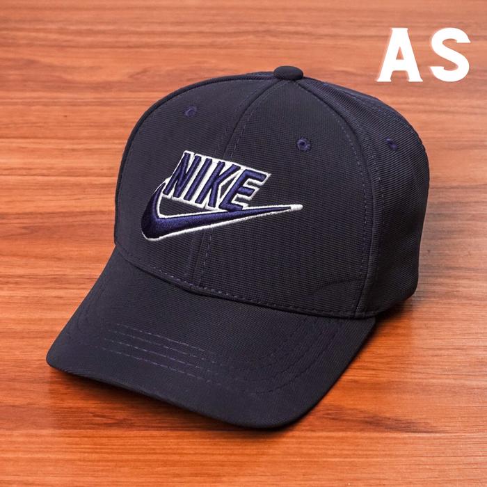 Gambar Topi snapback pria nike reflektif logo silver - Navy_Ceklis dari abu_shop undefined Tokopedia