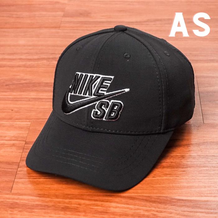 Gambar Topi snapback pria nike reflektif logo silver - Hitam_Text dari abu_shop undefined Tokopedia