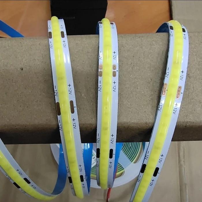 Gambar Led Strip COB 12v 5m led strip - 6500k Coolwhite dari GUDANG LED KENARI undefined Tokopedia