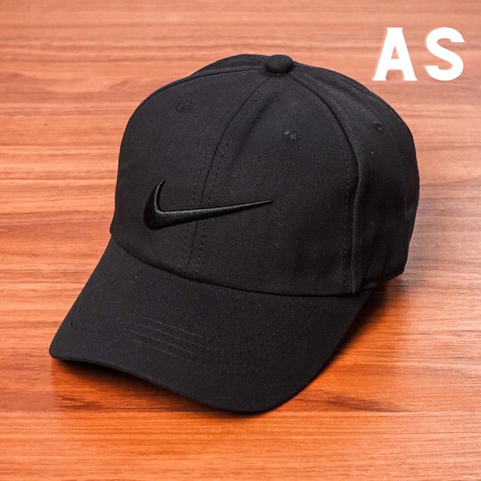 Gambar Topi snapback pria nike reflektif logo silver - Hitam_full dari abu_shop undefined Tokopedia