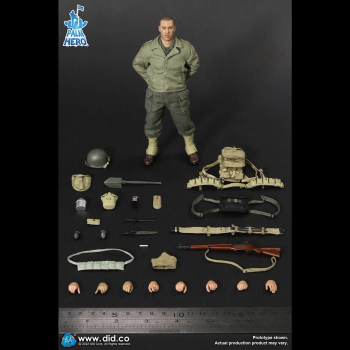 Gambar DID 1/12 action figure WWII US 2nd Ranger Batalion - Private Caparzo dari asemka888 undefined Tokopedia