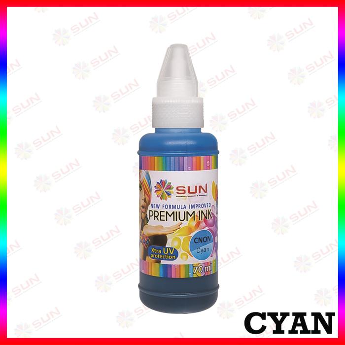 Gambar Tinta Canon G 790 - SUN Premium NFI 70 ml untuk Printer Canon G1000, G2000, G3000, G1010, G2010, G3010 - Cyan, Surabaya dari Sun Indonesia undefined Tokopedia