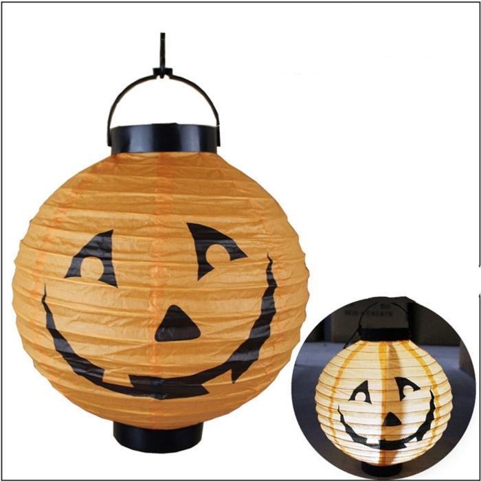 Jack-o'-lantern Abalone DA-11BL Jual lampion pumpkin dekorasi