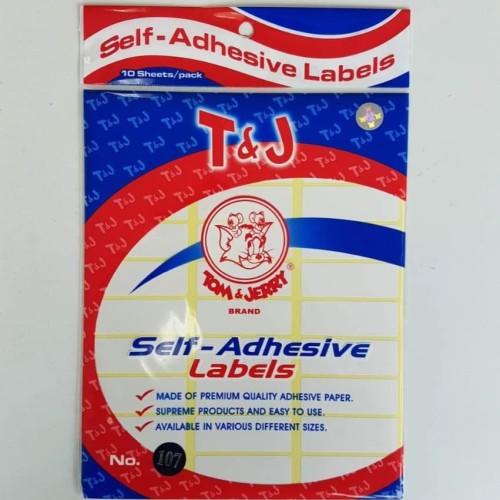 Gambar Stiker Label Tom & Jerry / Sefl Adhesive Labels - No.107 dari Amora Stations undefined Tokopedia