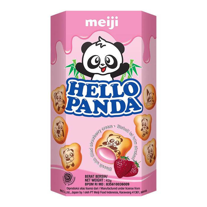 Gambar HELLO PANDA Biskuit Strawberry 42 g dari Alfamidi Official Store undefined Tokopedia