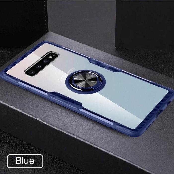 Gambar SAMSUNG GALAXY NOTE 10 CARBON HYBRID CASE CLEAR HOLDER CASING HARDCASE - BIRU NAVY, SAMSUNG NOTE 10 dari Original Shop Nillkin undefined Tokopedia