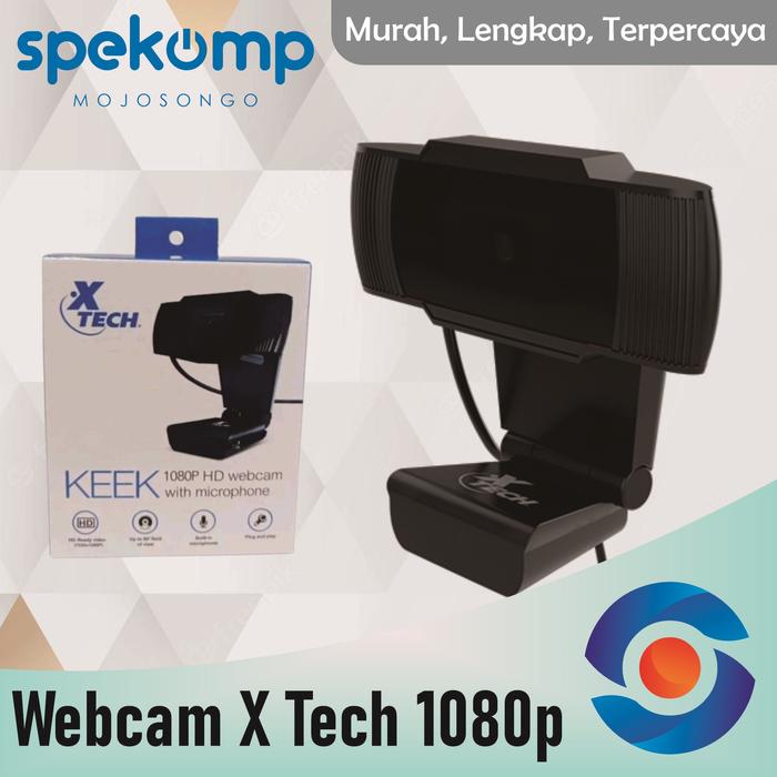 Gambar Web Cam X Tech 1080 P Kamera Aksesoris Komputer Laptop dari Spekomp undefined Tokopedia