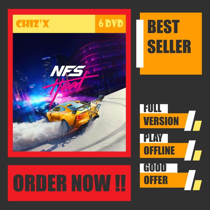 Jual Dvd Nfs Need For Speed Heat Pc Unoriginal Kota Bandung Chiz X Tokopedia