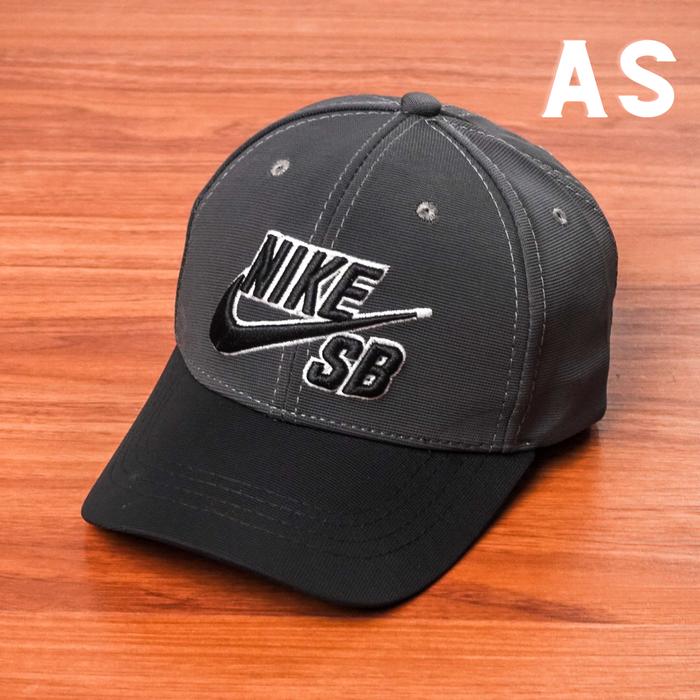 Gambar Topi snapback pria nike reflektif logo silver - Abu_Text dari abu_shop undefined Tokopedia