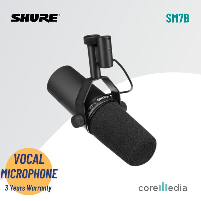 Gambar Shure SM7B Vocal Microphone dari Core Media undefined Tokopedia