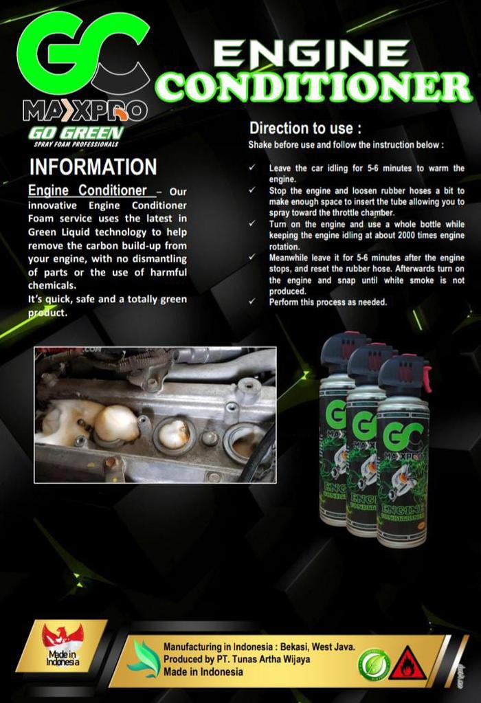 Gambar GC MAX PRO ENGINE CONDITIONER FOAM 250ML dari safa motor parts undefined Tokopedia