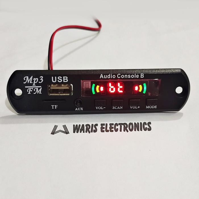 Gambar modul kit MP3 bluetooth USB FM Radio - Audio Console dari WarisElektronik undefined Tokopedia