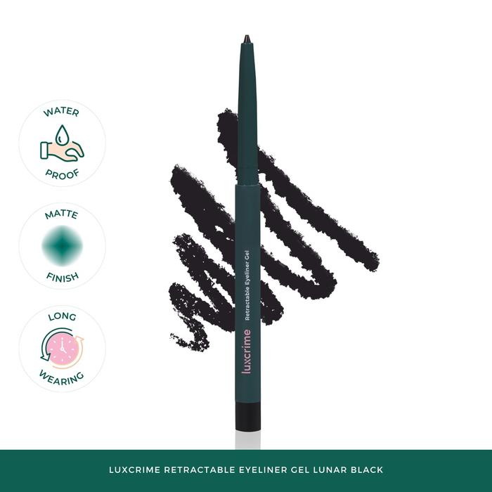 Gambar Luxcrime Retractable Eyeliner - Lunar Black dari luxcrime undefined Tokopedia