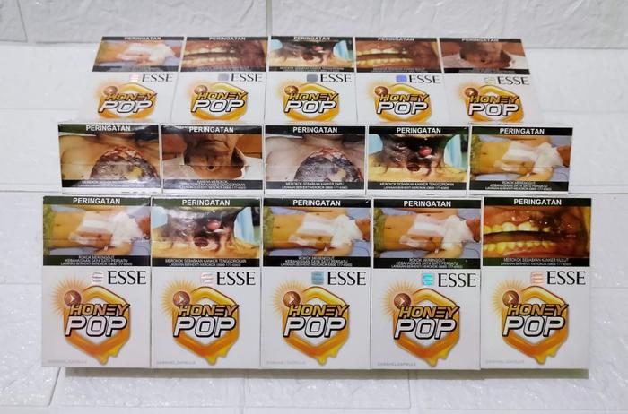 Gambar Rokok ESSE POP HONEY 1 Bungkus isi 16 Batang 100% Original dari Berkat Jayadi undefined Tokopedia