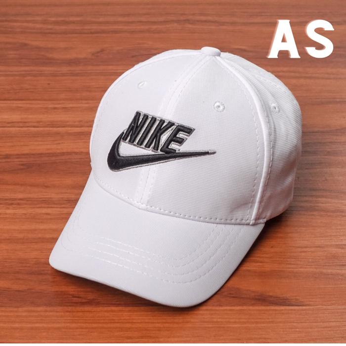 Gambar Topi snapback pria nike reflektif logo silver - Putih_Ceklis dari abu_shop undefined Tokopedia