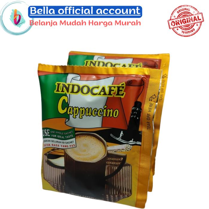 Gambar Indocafe Cappuccino 10 Sachet / 1 Renceng dari Bella shop TNG undefined Tokopedia