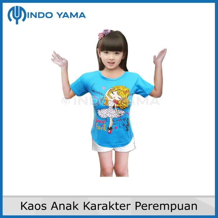 Gambar kaos ABG cewe baju atasan anak perempuan termurah - S dari INDO YAMA undefined Tokopedia