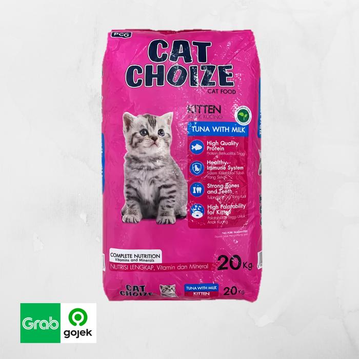 Gambar CAT CHOIZE KITTEN TUNA & SALMON 20KG makanan anak kucing cat choize - SALMON dari Grosir Petshop Bogor undefined 2 Tokopedia